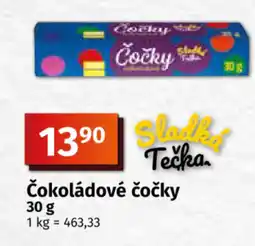 COOP TIP Čokoládové čočky nabídka