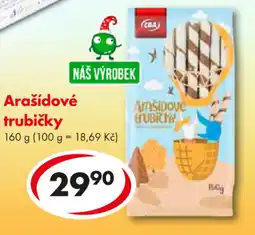 CBA Arašídové trubičky nabídka