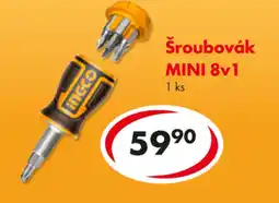 CBA Šroubovák MINI 8v1 nabídka