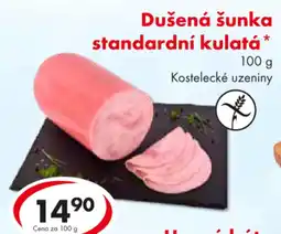 CBA Dušená šunka standardní kulatá nabídka