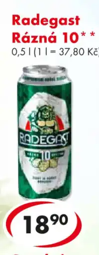 CBA Radegast Rázná 10 nabídka