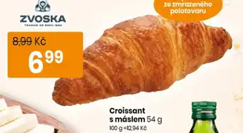 Croissant s máslem