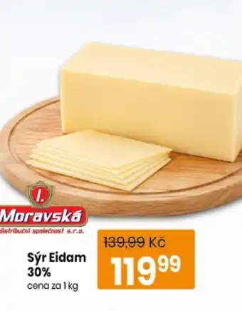 TEMPO Sýr Eidam 30% nabídka