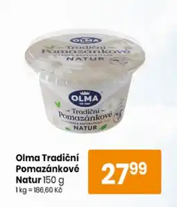 TEMPO OLMA Tradiční Pomazánkové Natur nabídka