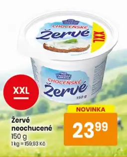 TEMPO Žervé neochucené nabídka