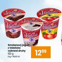 TEMPO Smetanový jogurt z Valašska nabídka