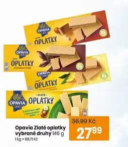 TEMPO Opavia Zlaté oplatky nabídka