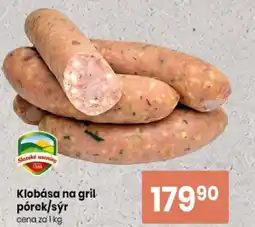 TEMPO Klobása na gril pórek/sýr nabídka