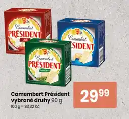 TEMPO Camembert Président nabídka