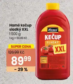 TEMPO Hamé kečup sladký XXL nabídka