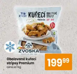 TEMPO Obalované kuřecí stripsy Premium nabídka