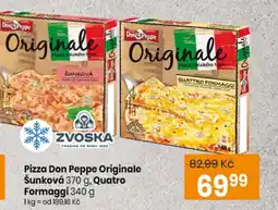 TEMPO Pizza Don Peppe Originale Šunková , Quatro Formaggi nabídka