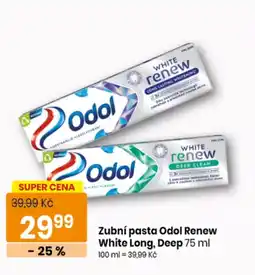 TEMPO Zubní pasta Odol Renew White Long, Deep nabídka
