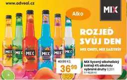 TEMPO MIX Sycený alkoholický koktejl 4% alkoholu nabídka