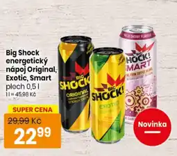TEMPO Big Shock energetický nápoj Original, Exotic, Smart nabídka