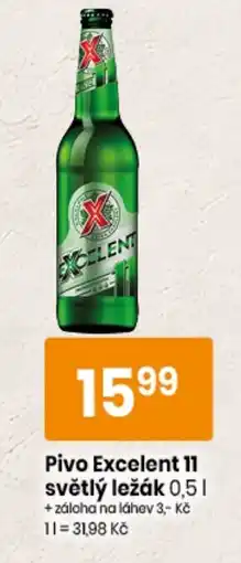 TEMPO Pivo Excelent 11 světlý ležák nabídka