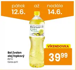 TEMPO Bel Zvolen olej řepkový nabídka