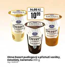 TEMPO OLMA Dezert pudingový s příchutí vanilky, čokolády, karamelu nabídka