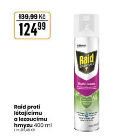 TEMPO Raid proti létajícímu a lezoucímu hmyzu nabídka