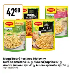 TEMPO Maggi Dobrý hostinec Těstoviny nabídka