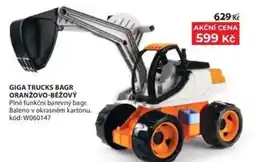 Wiky Giga trucks bagr oranžovo-béžový nabídka