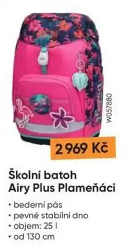 Wiky Školní batoh Airy Plus Plameňáci nabídka