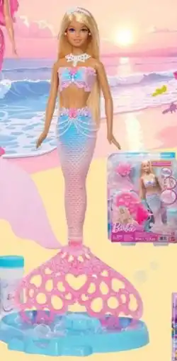 Wiky Barbie bubbletastic mořská panna s bublinkovou ploutví nabídka
