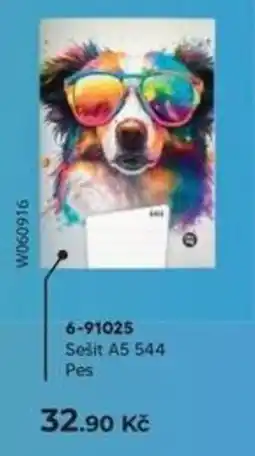 Wiky Sešit A5 544 Pes nabídka