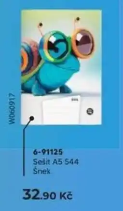 Wiky Sešit A5 544 Šnek nabídka