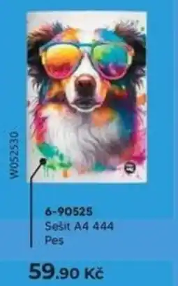 Wiky Sešit A4 444 Pes nabídka