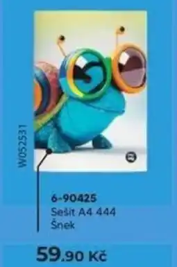 Wiky Sešit A4 444 Šnek nabídka