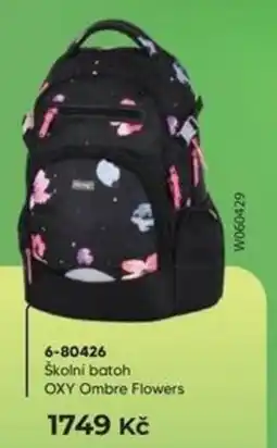 Wiky Školní batoh OXY Ombre Flowers nabídka