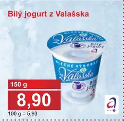 PLUS JIP Bílý jogurt z Valašska nabídka