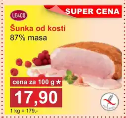 PLUS JIP Šunka od kosti nabídka