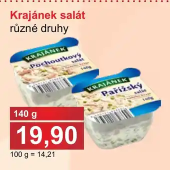 PLUS JIP Krajánek salát nabídka