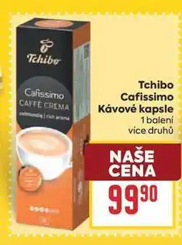 Billa Tchibo Cafissimo Kávové kapsle 1 balení nabídka