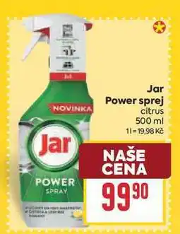 Billa Jar Power sprej citrus nabídka