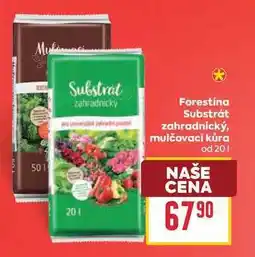 Billa Forestina Substrát zahradnický, mulčovací kůra od nabídka