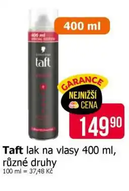 Teta Taft lak na vlasy 400 ml nabídka