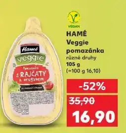 Kaufland HAMÉ Veggie pomazánka nabídka