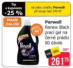 Teta Perwoll Renew Black prací gel na černé prádlo 80 dávek nabídka