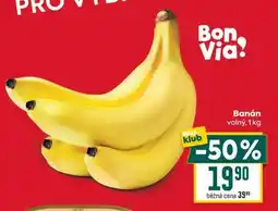 Billa Banán volný, 1 kg nabídka