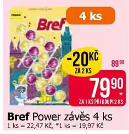 Teta Bref (*) Power závěs 4 ks nabídka