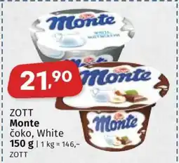 Coop ZOTT Monte čoko, White nabídka