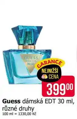 Teta Guess dámská EDT 30 ml, různé druhy nabídka