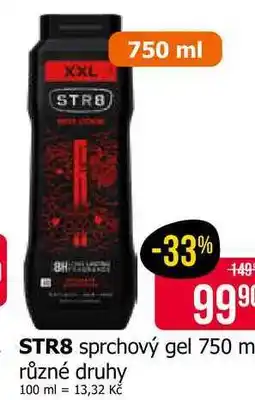 Teta STR8 sprchový gel 750 ml různé druhy nabídka