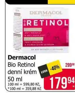 Teta Dermacol Bio Retinol denní krém nabídka