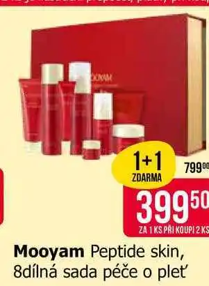 Teta Mooyam Peptide skin, 8dílná sada péče o pleť nabídka