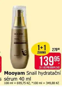 Teta Mooyam Snail hydratační s sérum nabídka