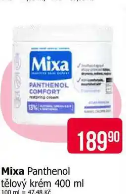 Teta Mixa Panthenol tělový krém nabídka